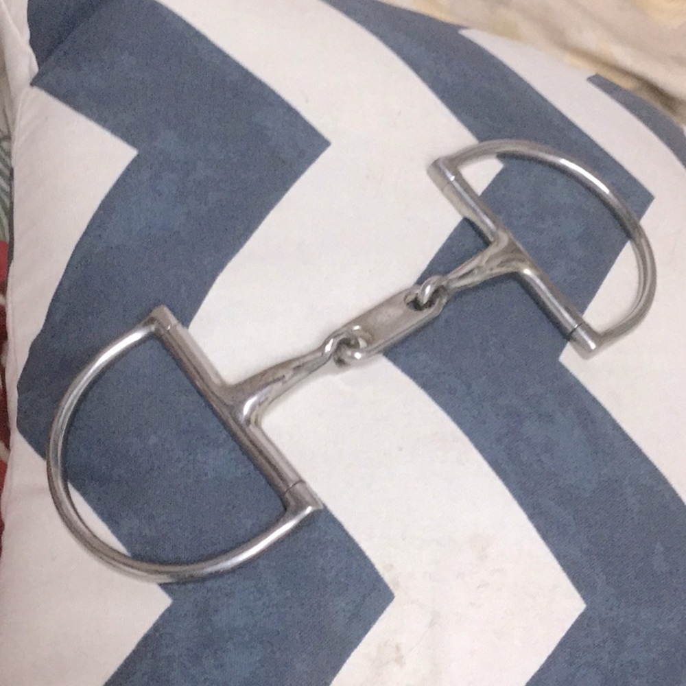 Kortasteel horse bit snaffle D RING 3 piece training English equestrian riding